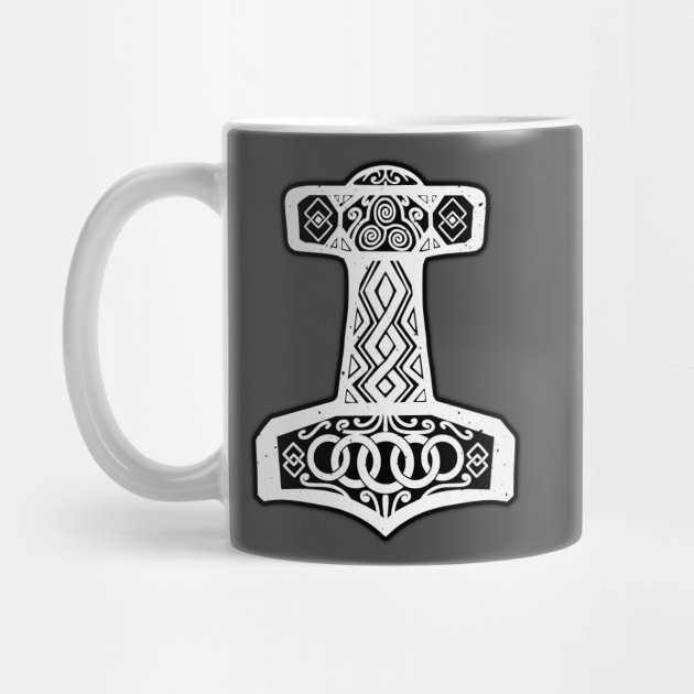 Mjolnir, Thor's Hammer by NateArtDesign